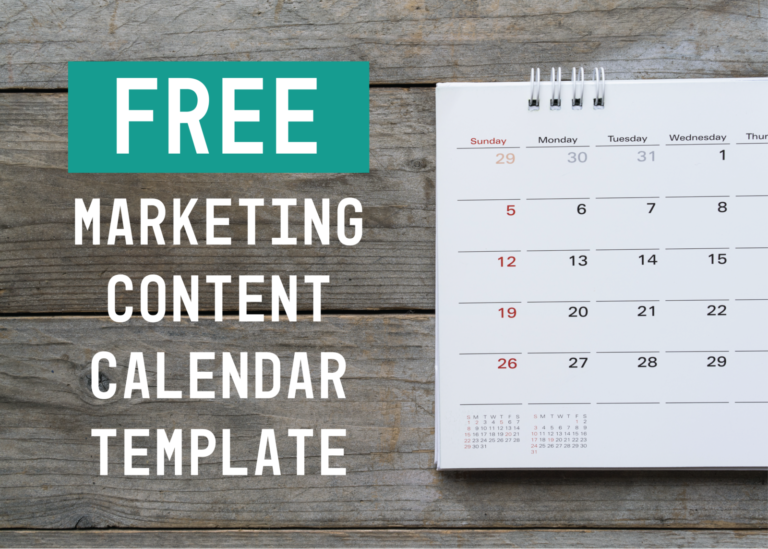 Free Marketing Content Calendar for Social Media | Results Marketing